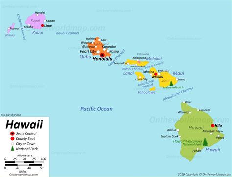 Hawaii Map | USA | Maps of Hawaii (Hawaiian Islands)