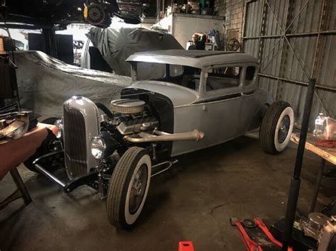 Ford Model A Coupe Chopped Hot Rod For Sale