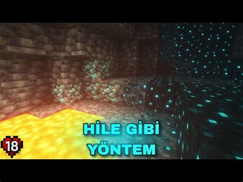 Yeni Ve En İyi Elmas Bulma Taktiği Minecraft Hardcore