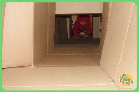 Cardboard Tunnels Clamber Club