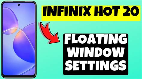 Infinix Hot Floating Window Settings Smart Sidebar Smart Sidebar Settings Youtube