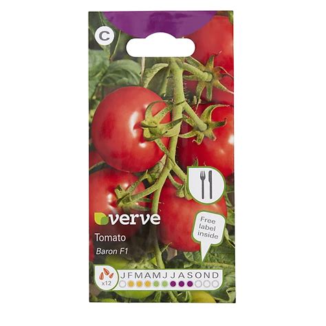 Verve Tomato Baron F1 Seeds Diy At Bandq
