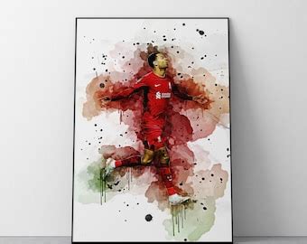 Neymar Junior Poster Football Wall Art Print Ref 352 Etsy UK