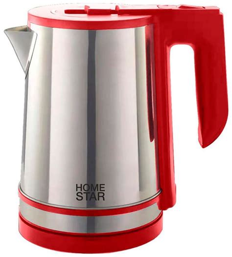 Купить электрический чайник HomeStar HS-1039 1.8 л, вишневый (105219 ...