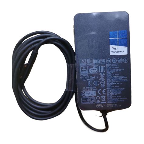 Surface PRO Charger, 65W 15V 4A Power Supply AC Adapter Charger for ...