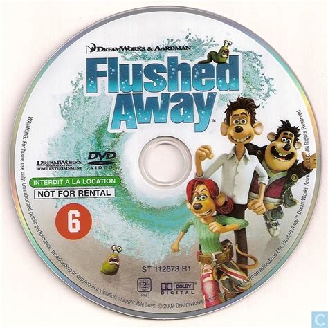 Flushed Away Kung Fu Panda DVD