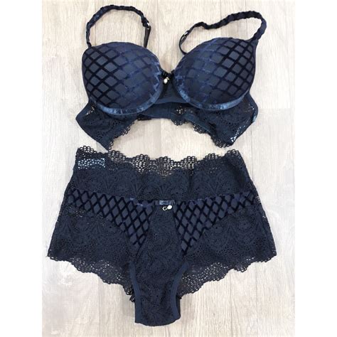Conjunto Lingerie Luxo Shopee Brasil