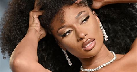 Megan Thee Stallion S Custom Rhinestone Naked Dress POPSUGAR Fashion UK