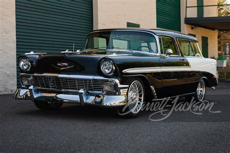 1956 CHEVROLET NOMAD CUSTOM WAGON Front 3 4 266871