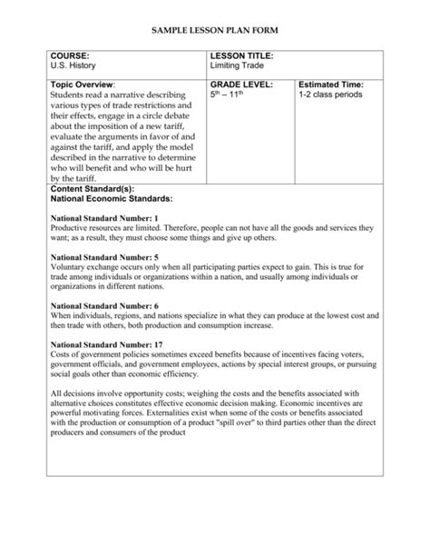 Trade Restrictions and Their Effects