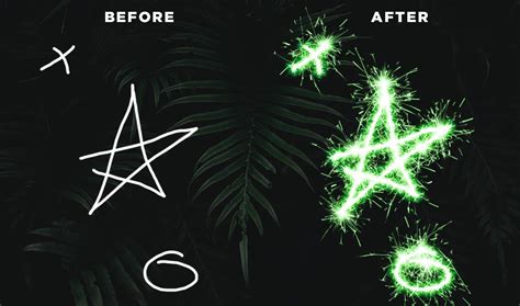 Sparkler Effect Photoshop Action Designdell