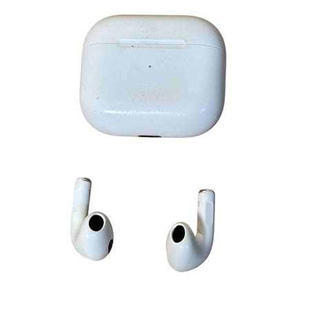 Apple AirPods 3rd-Generation 2564 A2565 White & Black Bluetooth Earbuds