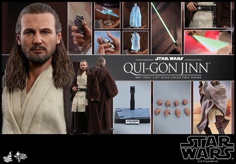 Hot Toys Hotoys Mms Qui Gon Jinn Carousell