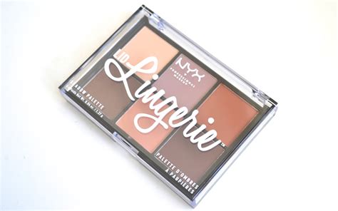 Aquaheart NYX Cosmetics Lid Lingerie Shadow Palette Swatches And Review