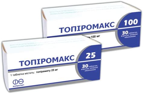 Активное вещество ТОПИРАМАТ (TOPIRAMATUM) | Компендиум