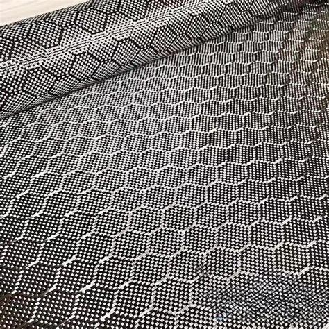 Carbon Kevlar Hybrid Fabric for Car Parts - Jacquard Fabric and ...