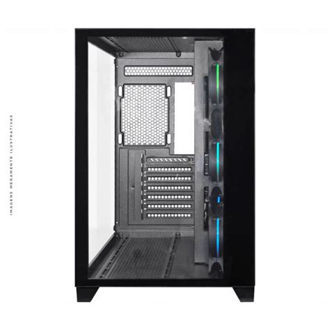 Gabinete Gamer K Mex Space Atx Sem Fonte Preto Cg P R