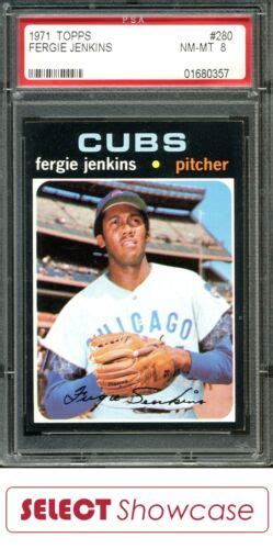 Topps Fergie Jenkins Cubs Hof Psa Set Break Ebay