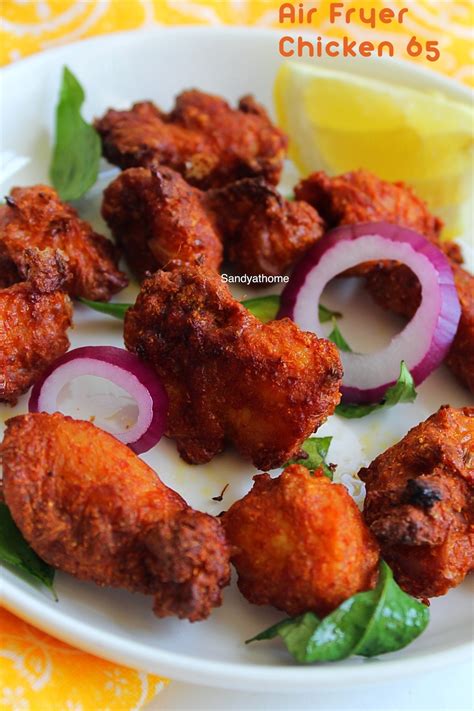 Air Fryer Chicken 65 Sandhya S Recipes