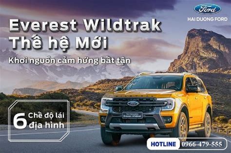 Ford Everest Wildtrak 2023 Thế Hệ Mới