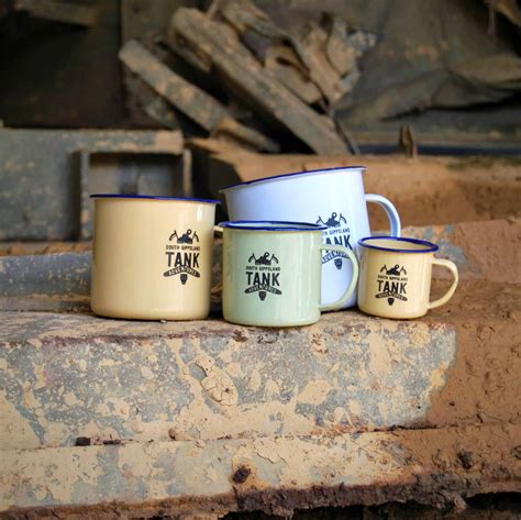 Enamel Mugs South Gippsland Tank Adventures