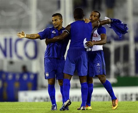 Ecuador's football team feted for reaching World Cup finals