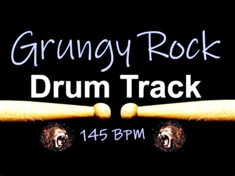 Grungy Rock Drum Track Bpm Drum Beats For Bass Guitar