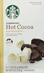 Amazon Starbucks Marshmallow Hot Cocoa Mix Pack Hot Chocolate Starbucks Grocery