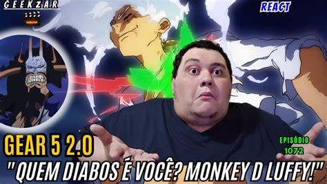 REACT KAIDOU VS LUFFY GEAR 5 LUFFY PERDEU SEUS PODERES GOMU