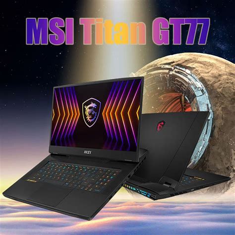 Игровой ноутбук MSI Titan GT77 12UHS-028CN, черный купить по низкой ...