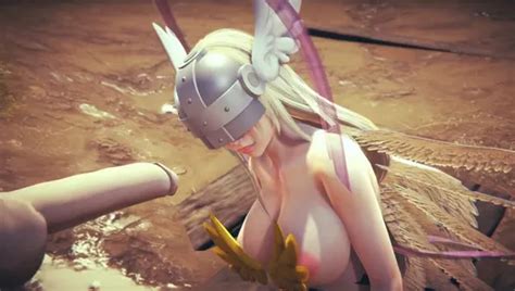 Angewomon Deepthroat Blowjob Digimon Hentai Parody XHamster