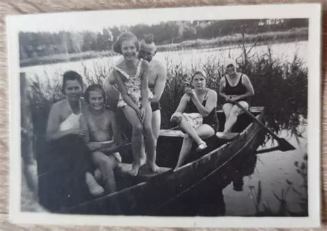 KIND MÄDCHEN DAME Frau Nude Badeanzug Jugend Lady Maid 7 5x5 Original Foto EUR 12 72 PicClick DE