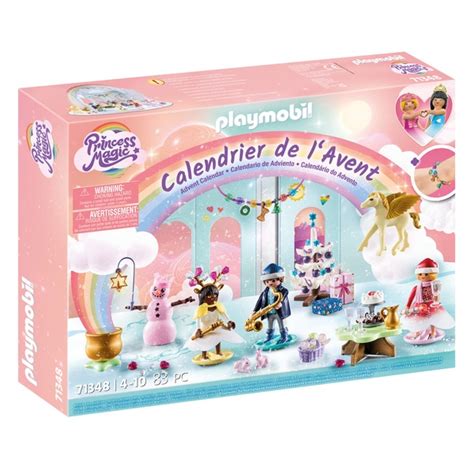 71348 Playmobil Princess Magic Calendrier De L Avent Arc En Ciel