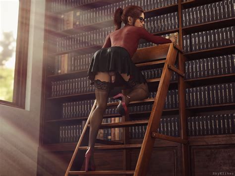 Librarian Jessie By SkyKliker Hentai Foundry