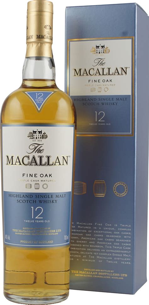 Macallan 12 Jahre Fine Oak hier kaufen - große Macallan