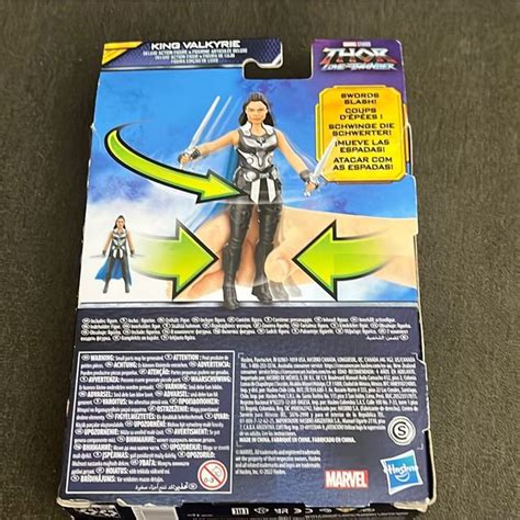 King Valkyrie 6 Deluxe Action Figure Thor Love And Thunder Swords Slash