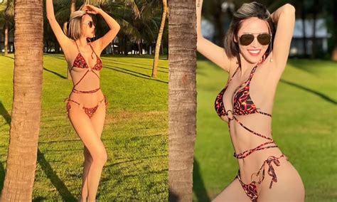 Qu V N Di N Bikini Khoe Body Kh T L T Sau Th I Gian N Chay Tr Ng
