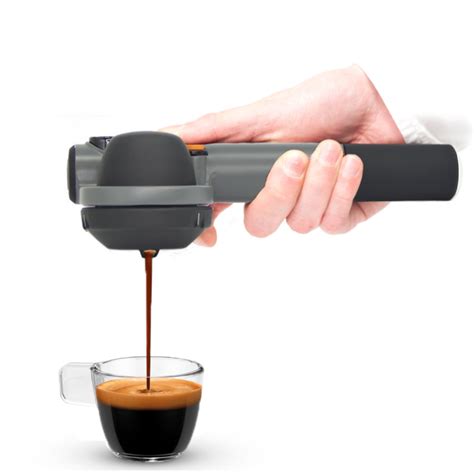 Grey and orange Handpresso Pump manual espresso machine - Handpresso