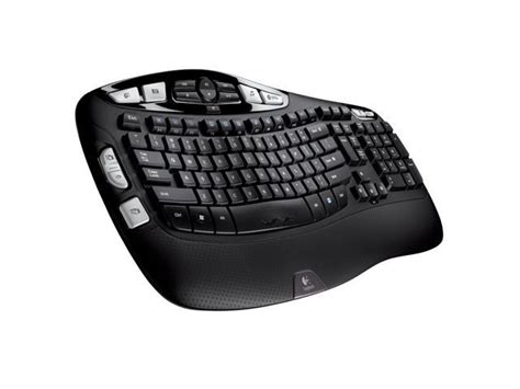 Logitech Mk Comfort Wave Wireless Usb Keyboard Laser Mouse Combo