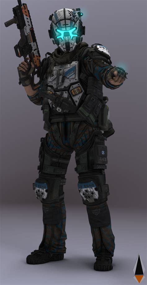 Male Pilot 4 Titanfall 2 By Iamfile On Deviantart