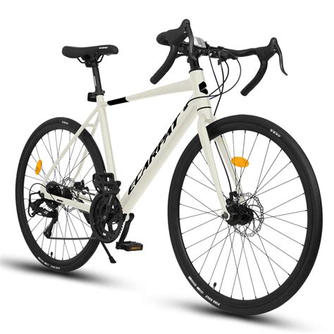 700C Hybrid Road Bikes, 16 Speed,Racing Bicycles for Men Womens