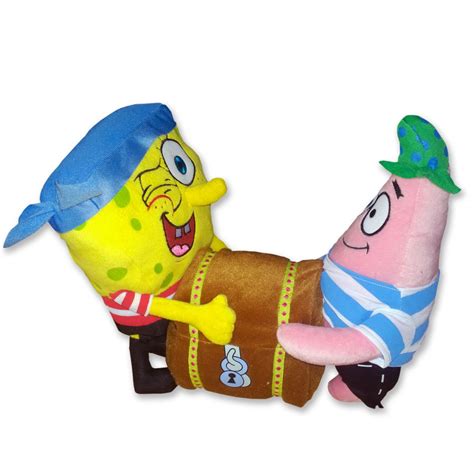 Plush Soft Toy Spongebob And Patrick Cm Big Original Nickelodeon