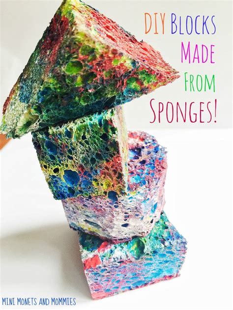 Mini Monets And Mommies Diy Rainbow Building Blocks