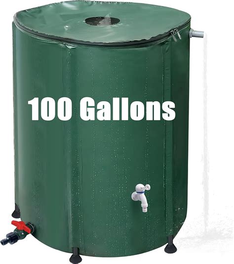 100 Gallon Rain Water Collection Barrel Collapsible Rain Barrel