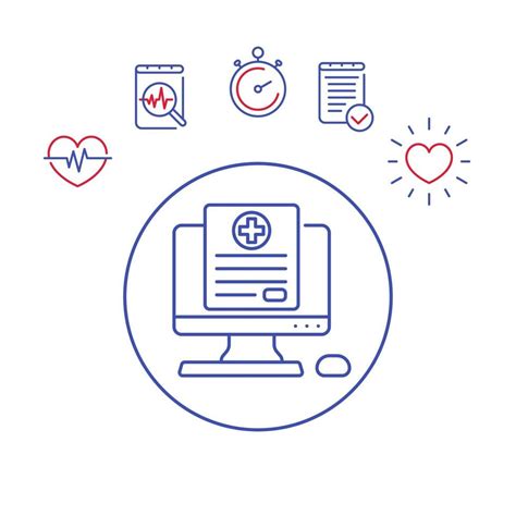 ícone De Linha Vetorial De História Médica 3420503 Vetor No Vecteezy