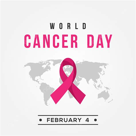 World Cancer Day Vector Art Png World Cancer Day Design Template