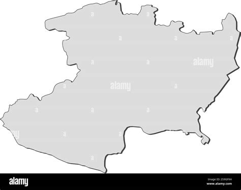 Map Of Michoacan A Province Of Mexico Stock Vector Image And Art Alamy