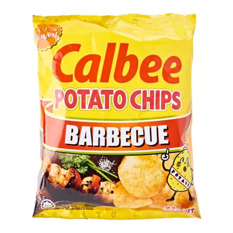 Calbee Assorted Flavours Potato Chips Hot Spicy Seaweed Sour Cream Original Bbq G