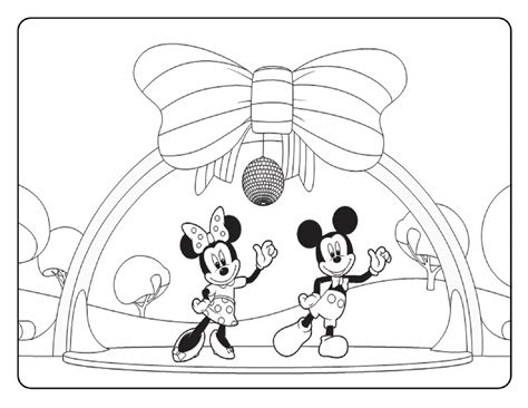 Free Printable Coloring Pages Of Mickey And Minnie Mouse Together
