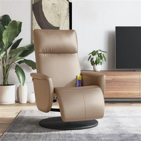 Maison Exclusive Fauteuil Inclinable De Massage Repose Pieds